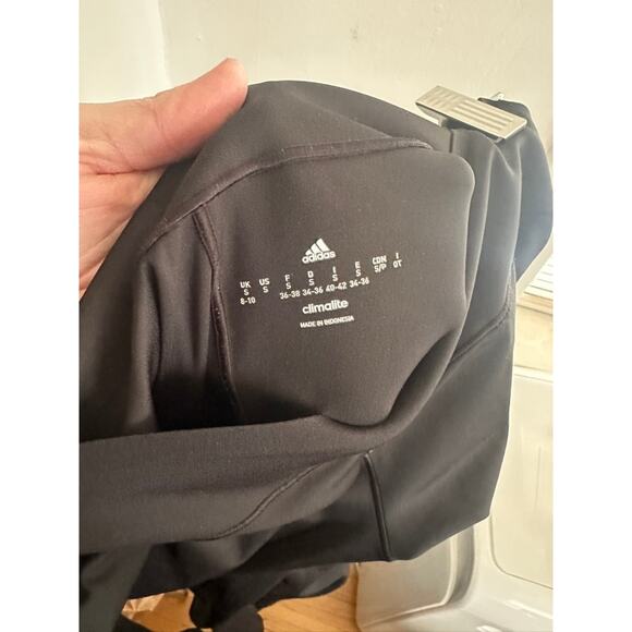 ADIDAS Women's Black Climalite Active Pants | Size Small - Picture 3 of 4